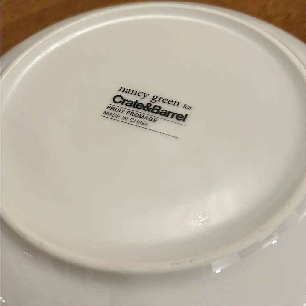 Nancy Green Appetizer Dessert Plates, set of 4